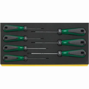 Stahlwille 96838755 Screwdriver Set 3k-Drall - 7 Pieces