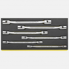 Stahlwille 96838764 Flexi-Joint Spanner Set