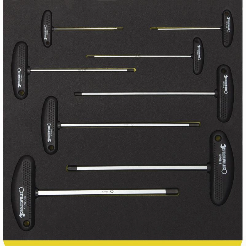 Stahlwille 96838786 TCS 10768/8 Offset screwdrivers in TCS inlay