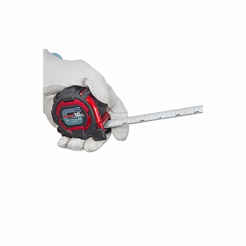 Tajima Tool GS-16BW 16 Ft. x 1 In. Extra Stiff Dual Sided Blade Measure Tape