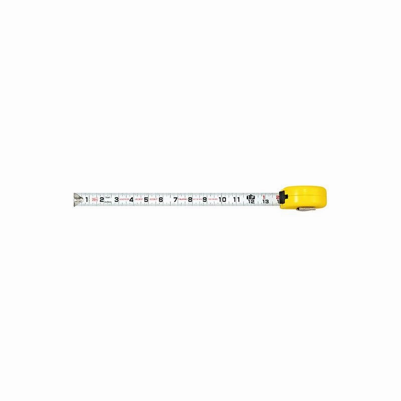 Tajima Tool HL-25/7.5MBW Hi-Lock, Standard & Metric Scale 25 ft. / 7.5m x 1 inch Steel Blade