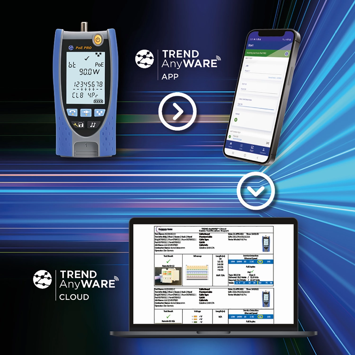 TREND Networks R158006 VDV II PRO Cable Tester Kit