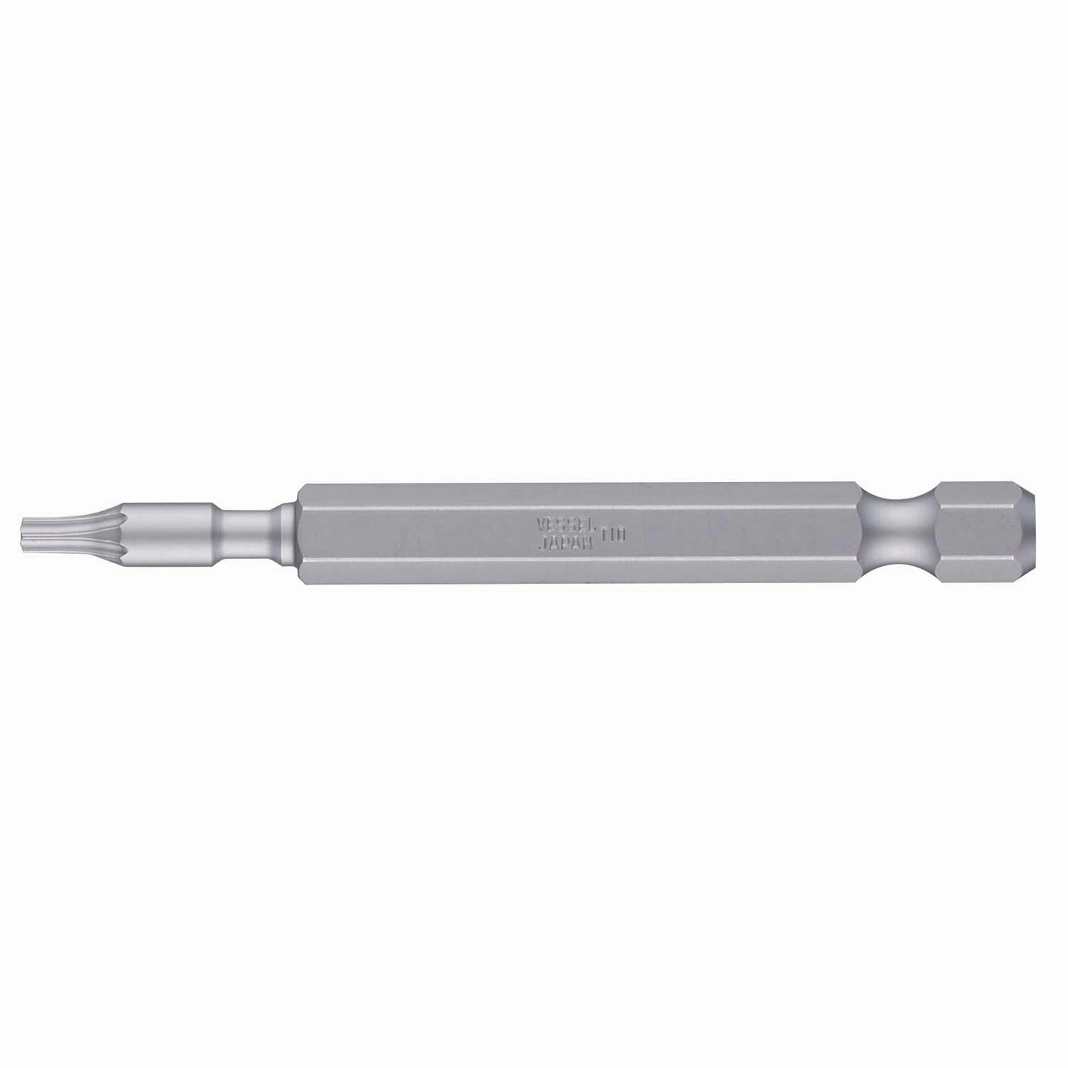 Vessel B35MMBCT1070HRBP1 Power Bit 1/4" Hex B, T10x70H Replacement Bit for MMBC