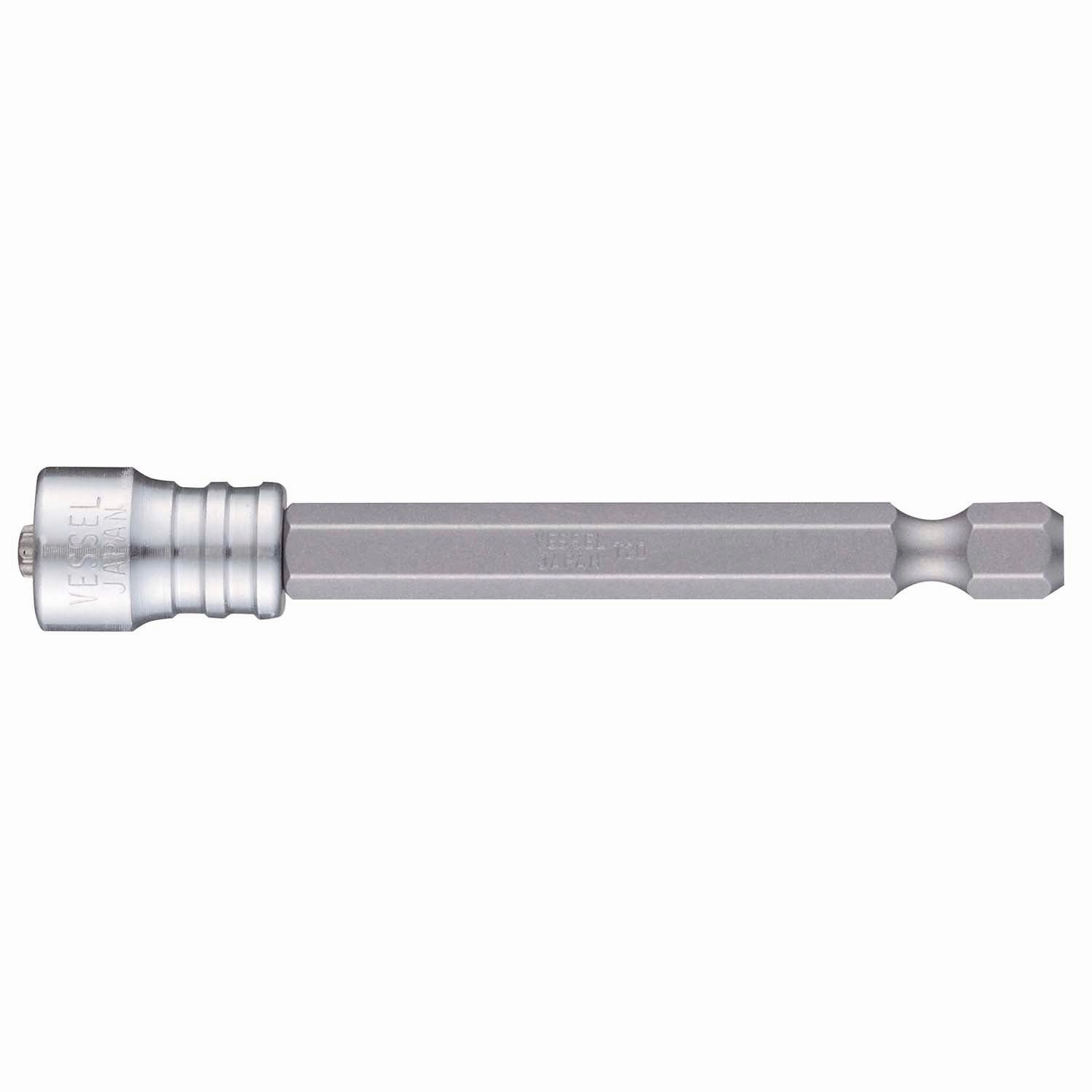 Vessel B35MMBCT2075HP1 Power Bit  1/4" Hex B, T20x75H with Slim Magnet Screw Catcher