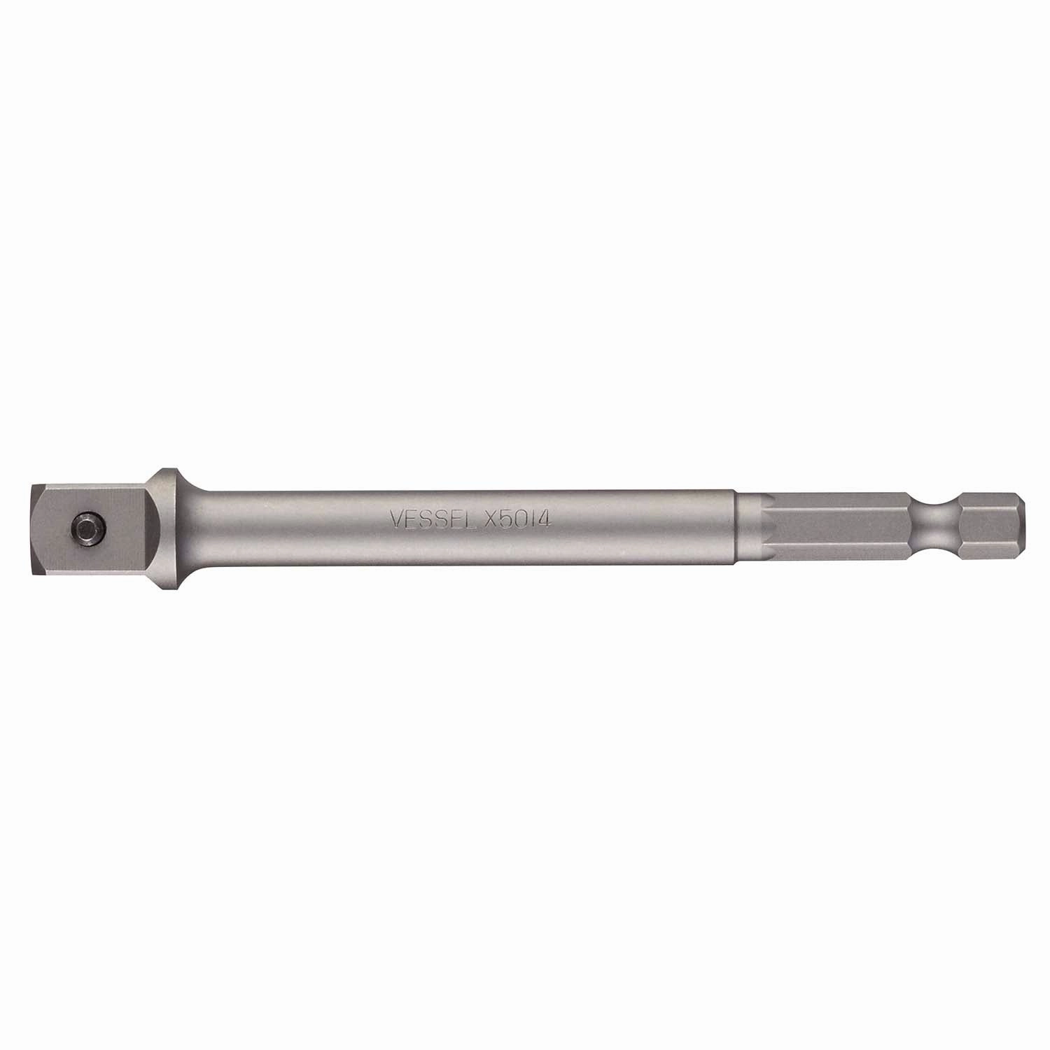 Vessel B35SA95100P1 Power Bit 1/4" Hex B, 3/8"SQx100 Socket Adaptor
