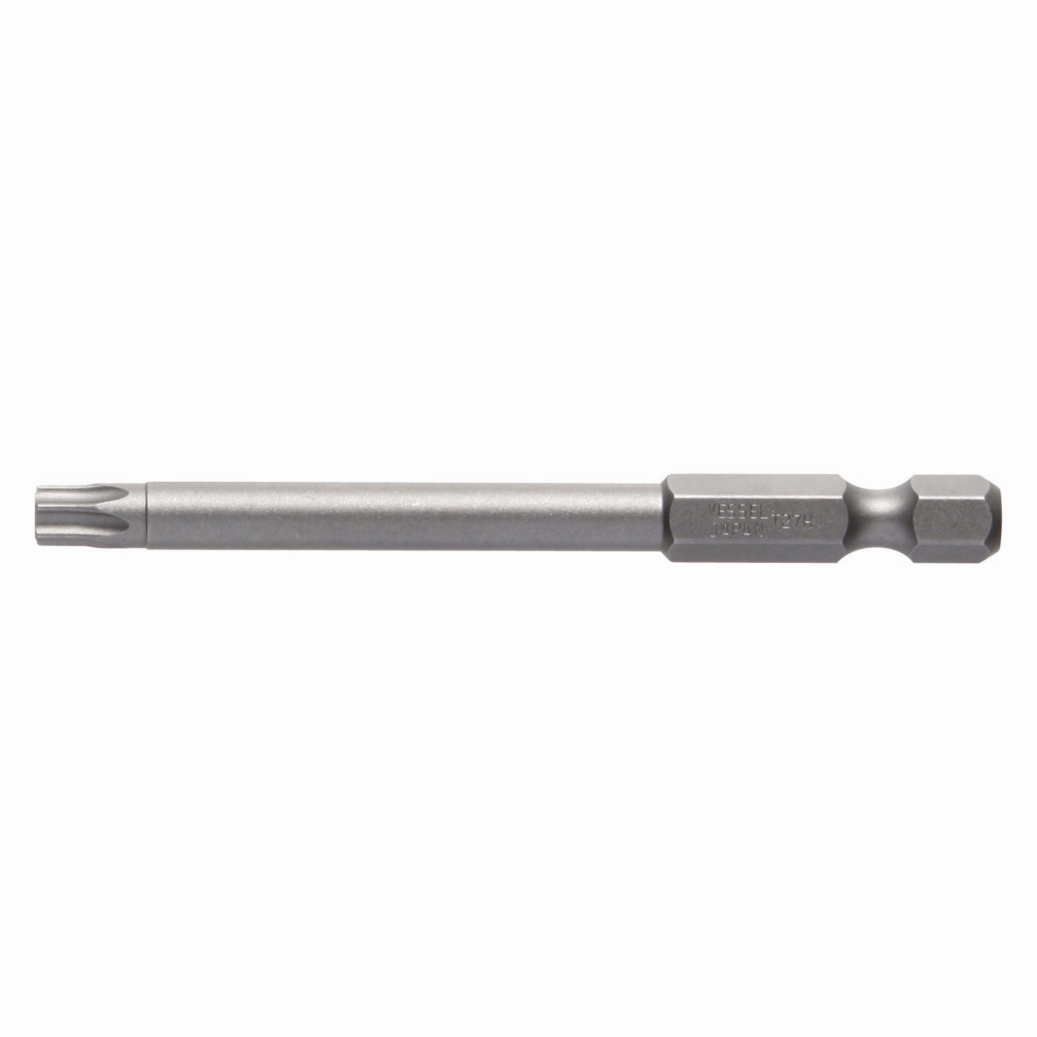 Vessel B35T27H75HP1 POWER BIT 1/4" Hex B, T27Hx75H Tamper-proof Torx