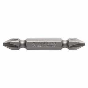 Vessel B43P250HP1 DOUBLE-ENDED BIT 1/4" Hex B,  2x50H
