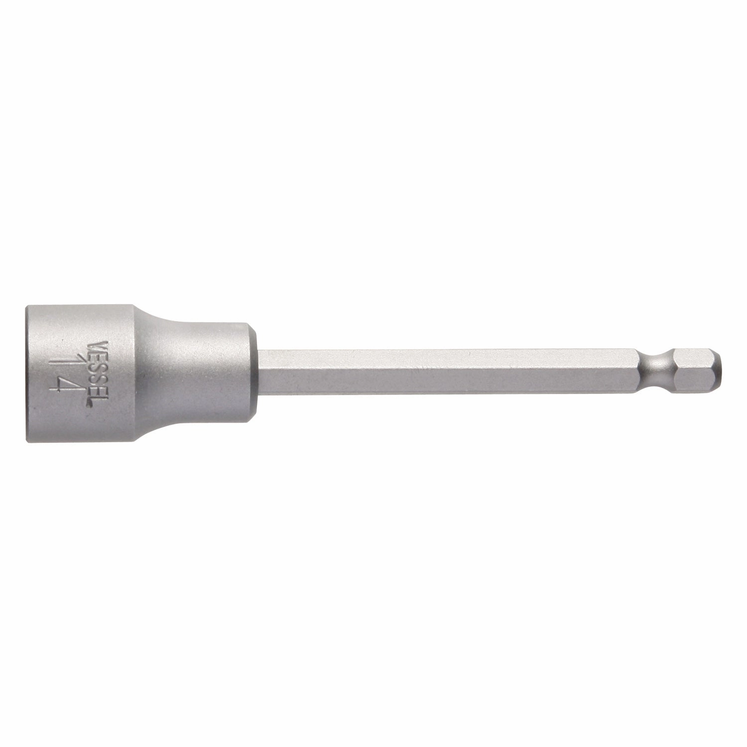 Vessel B45AF1475P1 Power Bit 1/4" Hex B, A/F14x75 Press-Fit Nutsetter
