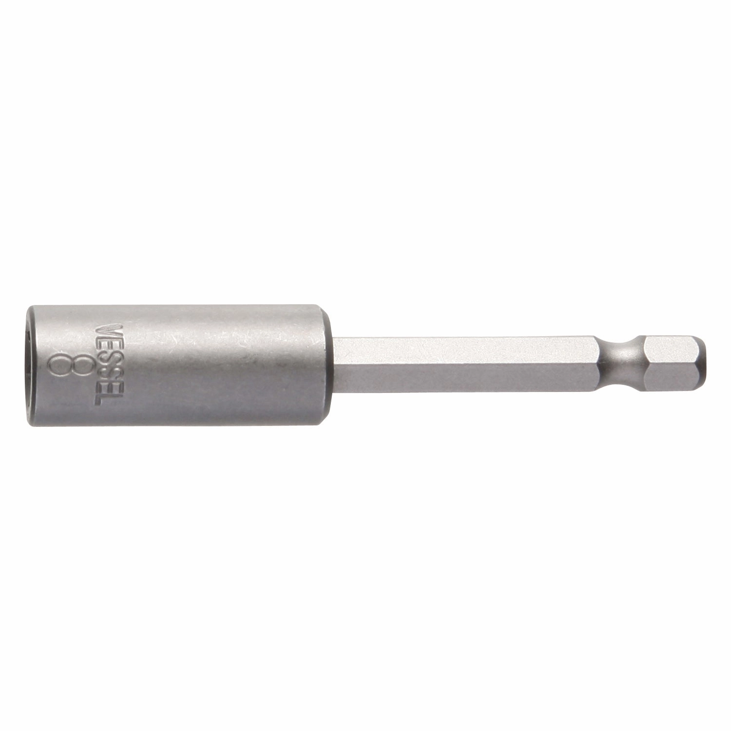 Vessel B45AF875P1 POWER BIT 1/4" Hex B, A/F8x75 Press-Fit Nutsetter