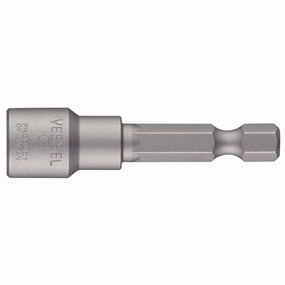 Vessel MB45AF850P1 Power Bit 1/4" Hex B, A/F8x50 Nutsetter with Press-Fit Magnet