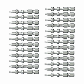 Vessel Tools IBTX1050P25K Impact Ball Torsion Bits T10 x 50, 25 Pack