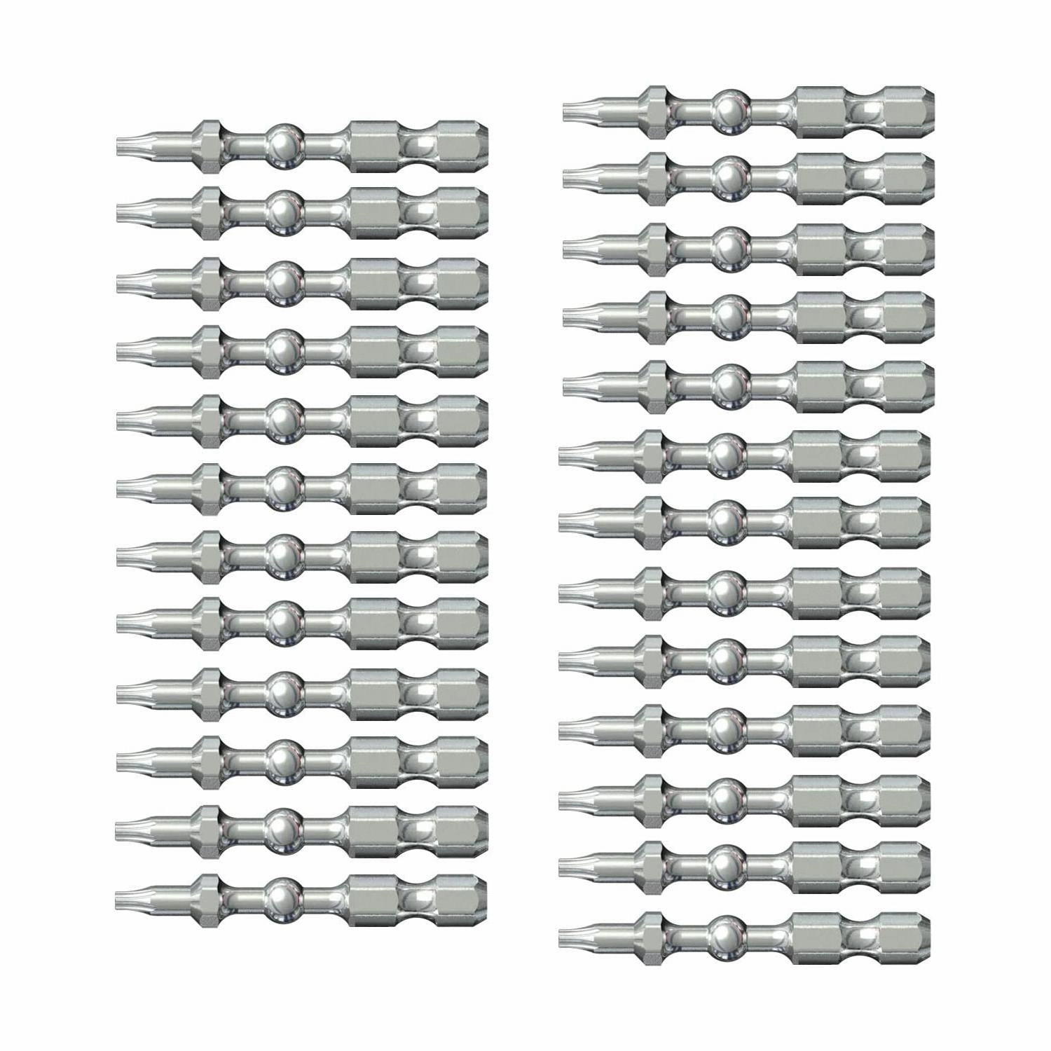 Vessel Tools IBTX1050P25K Impact Ball Torsion Bits T10 x 50, 25 Pack