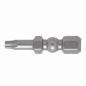Vessel Tools IBTX2030P Impact BallTM Torsion Bits, T20 x 30