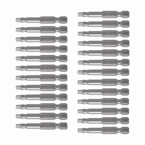 Vessel Tools NTSQ350P25K Neck Torsion Power Bits, SQ3 x 50 mm, Bulk 25 Pc.