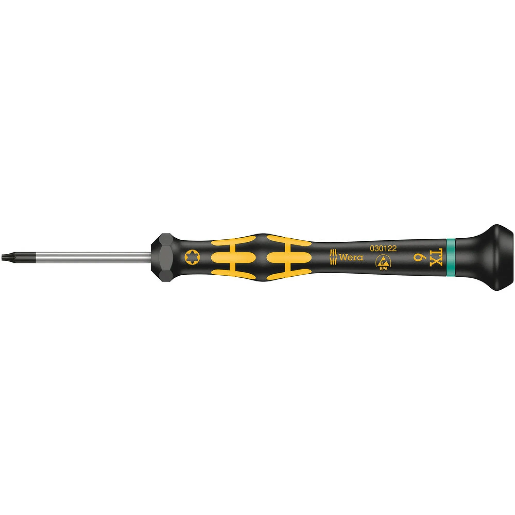 Wera 1567 TORX ESD Kraftform Micro screwdriver for TORX screws, TX 2 x 40 mm