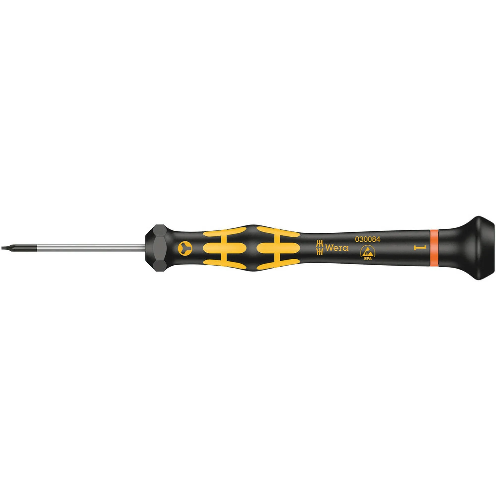 Wera 1572 ESD Kraftform Micro screwdriver for Microstix screws, 00 x 40 mm