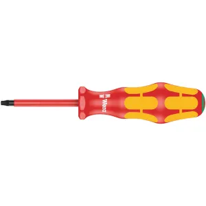 Wera 167 i VDE Insulated screwdriver for TORX screws, TX 20 x 80 mm