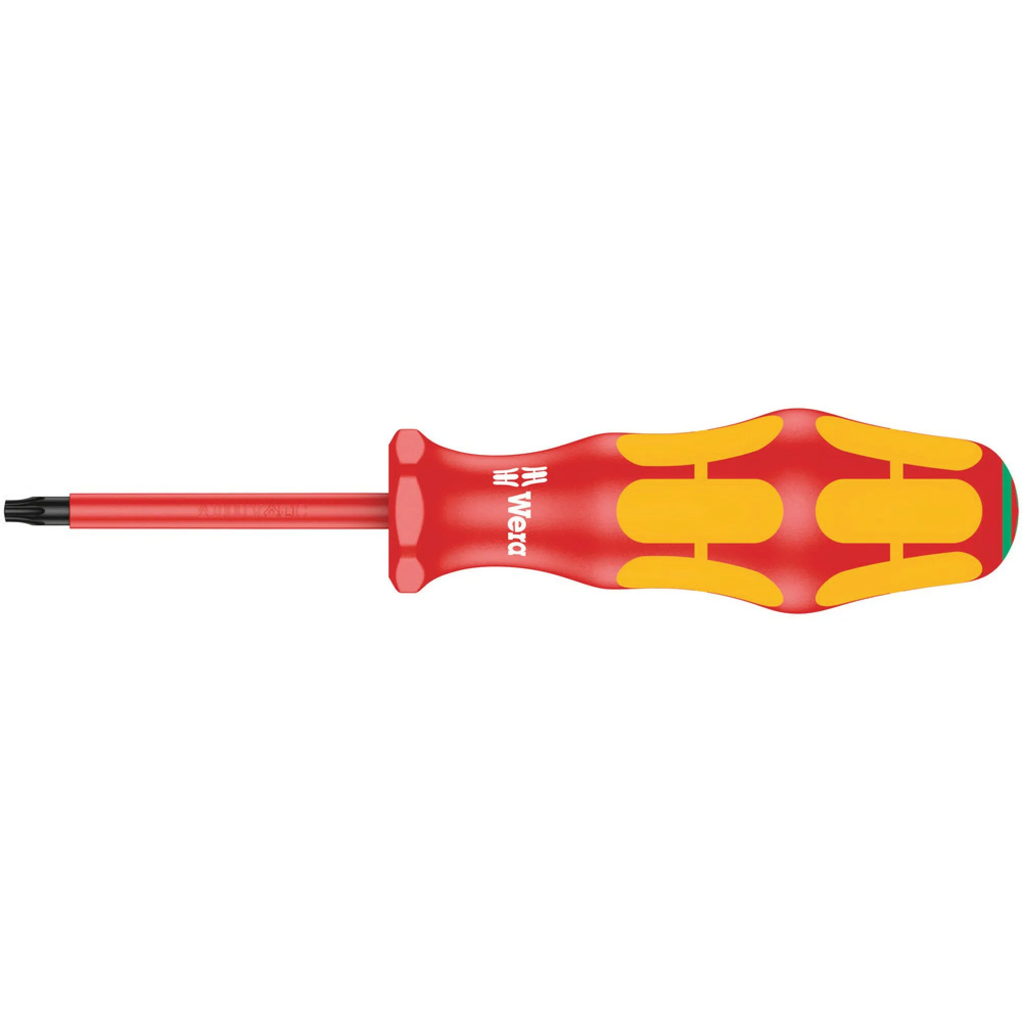 Wera 167 i VDE Insulated screwdriver for TORX screws, TX 20 x 80 mm