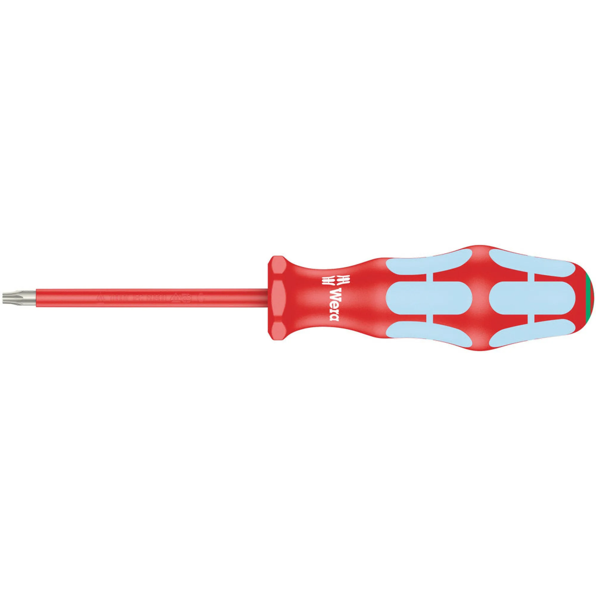 Wera 3167 i VDE-insulated TORX screwdriver, stainless steel, TX 9 x 80 mm
