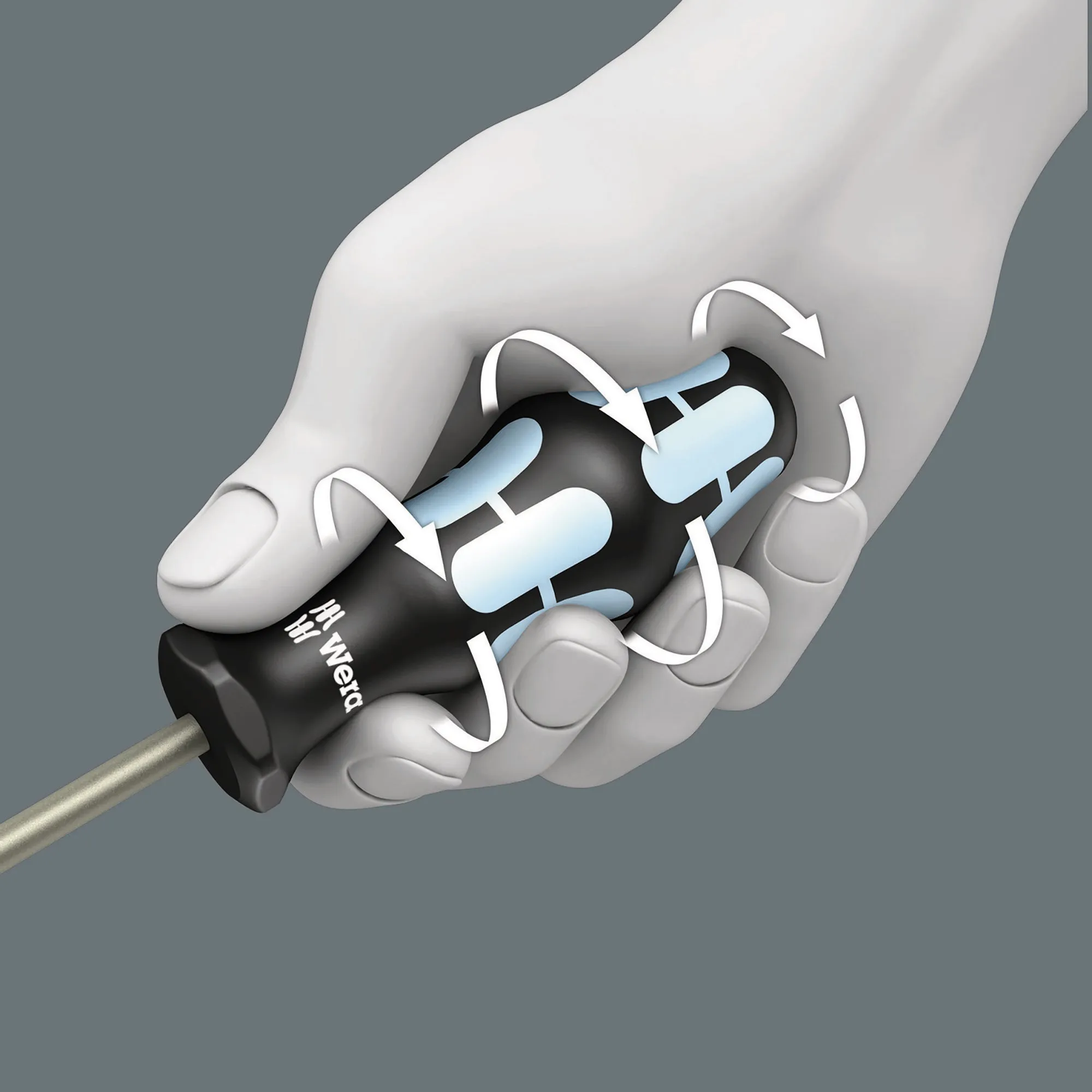 Wera 3367 Screwdriver for TORX screws, stainless, TX 10 x 80 mm