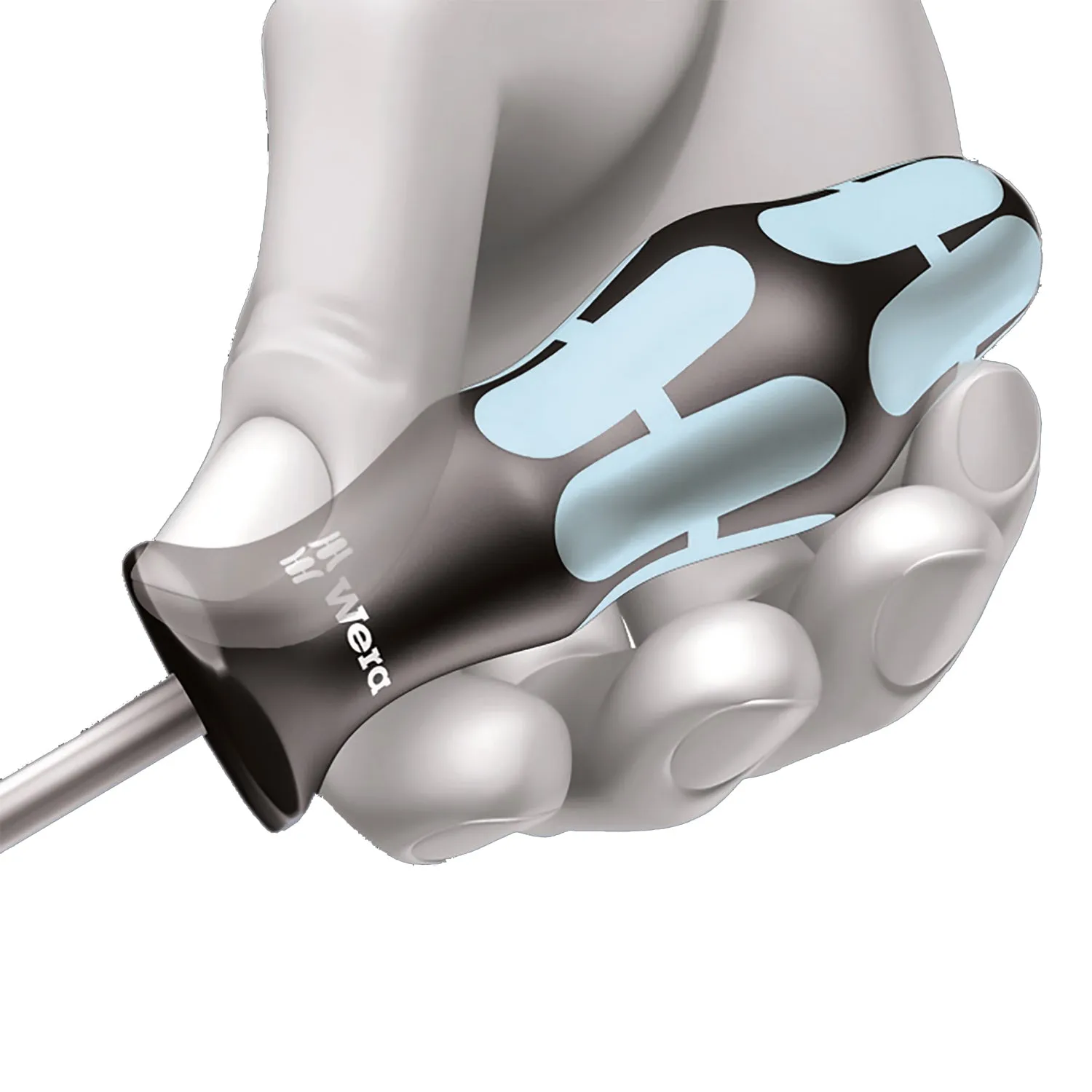 Wera 3368 Screwdriver for square socket screws, stainless, # 2 x 100 mm
