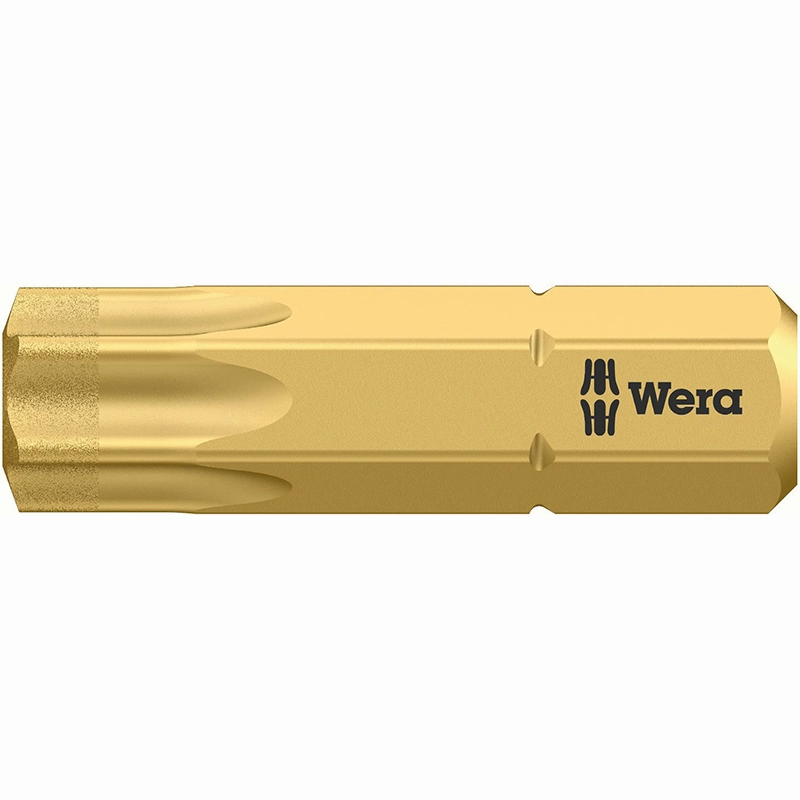 Wera 05134379001 1 BDC Diamond Coated TORX 40 Bit, 5 Piece