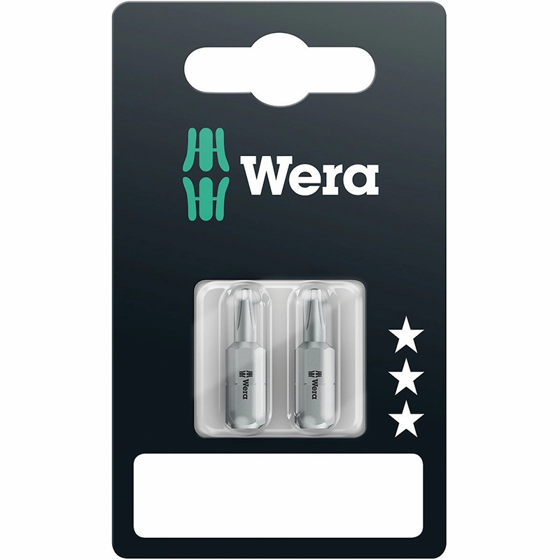 Wera 05135005001 Series 1 851/1 RZ SB Special Design Bit, Phillips Drywall 2, 5 Piece