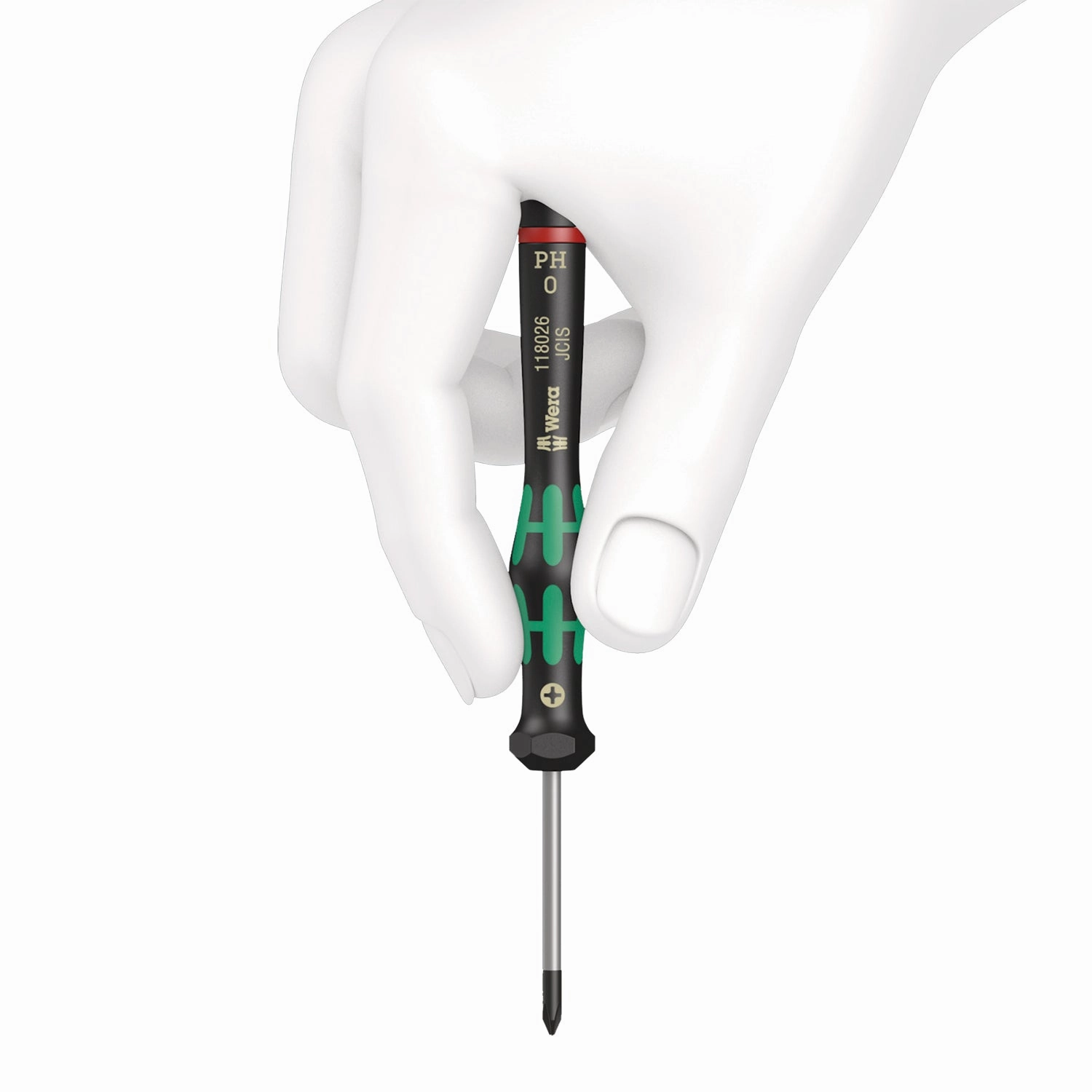 Wera 2054 Screwdriver for hexagon socket screws for electronic applications, 0.7 x 40 mm