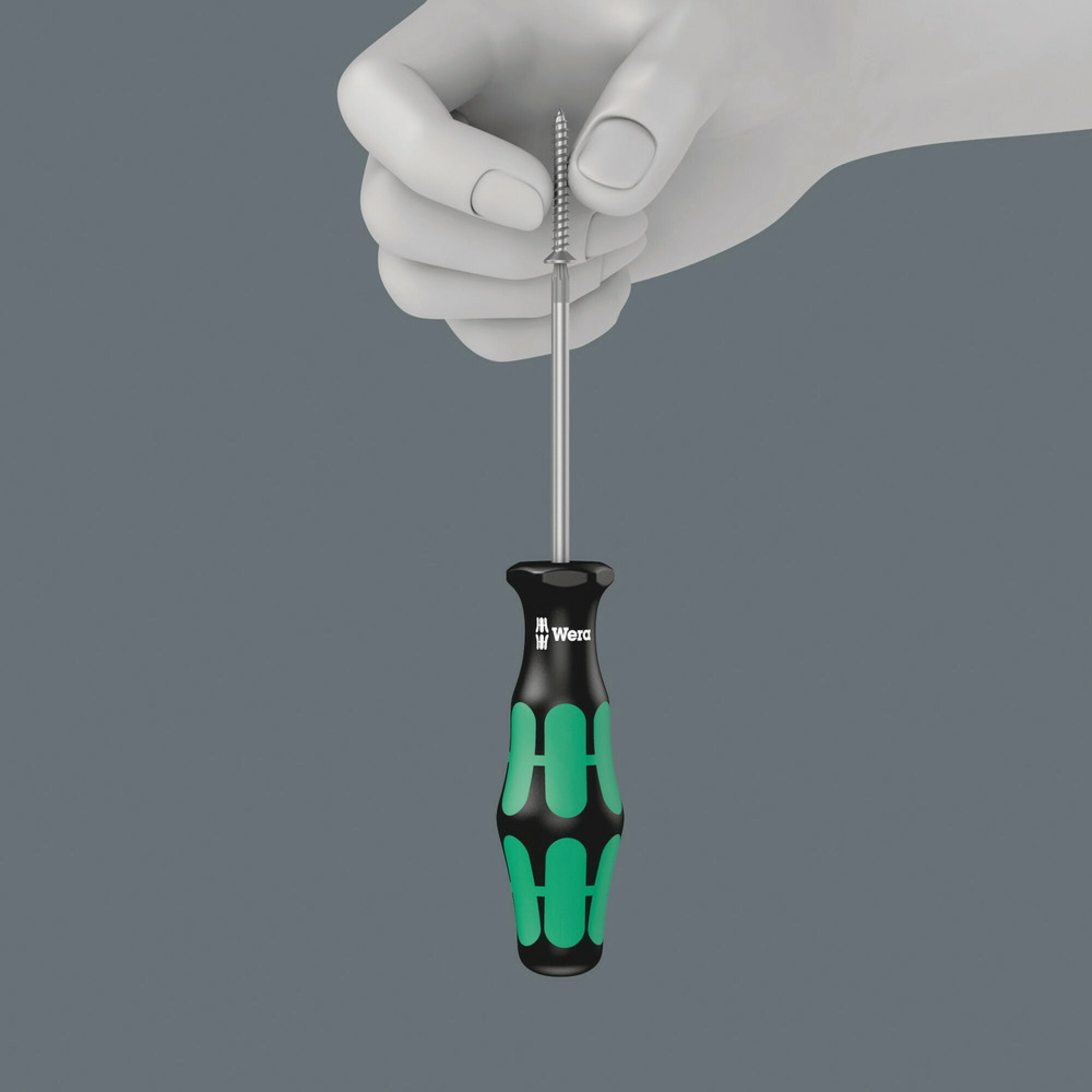 Wera 367/6 TORX HF Kraftform Plus Screwdriver set with holding function and rack, 6 pieces