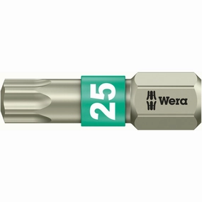 Wera 3867/1 TS TORX bits, stainless, TX 8 x 25 mm
