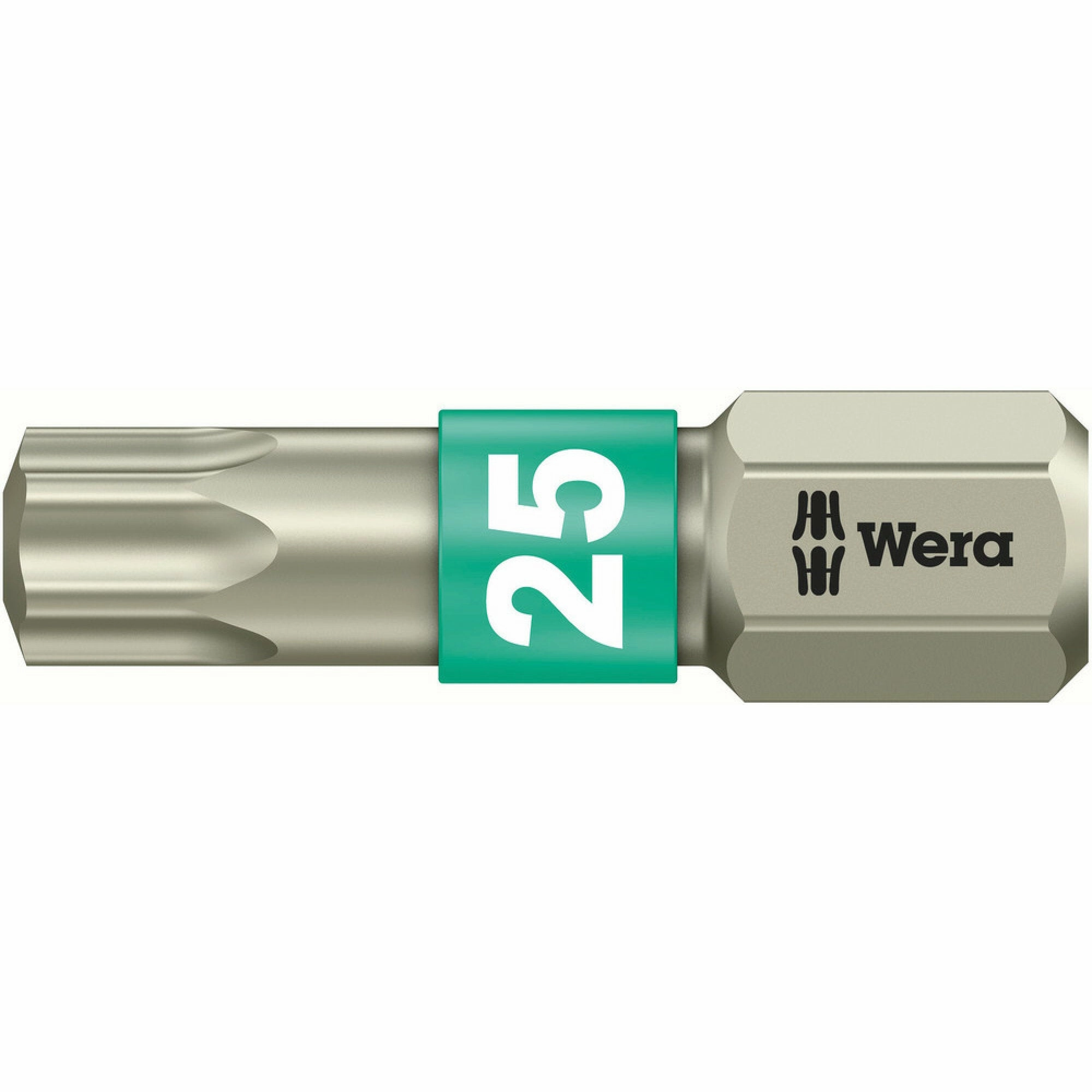 Wera 3867/1 TS TORX bits, stainless, TX 8 x 25 mm