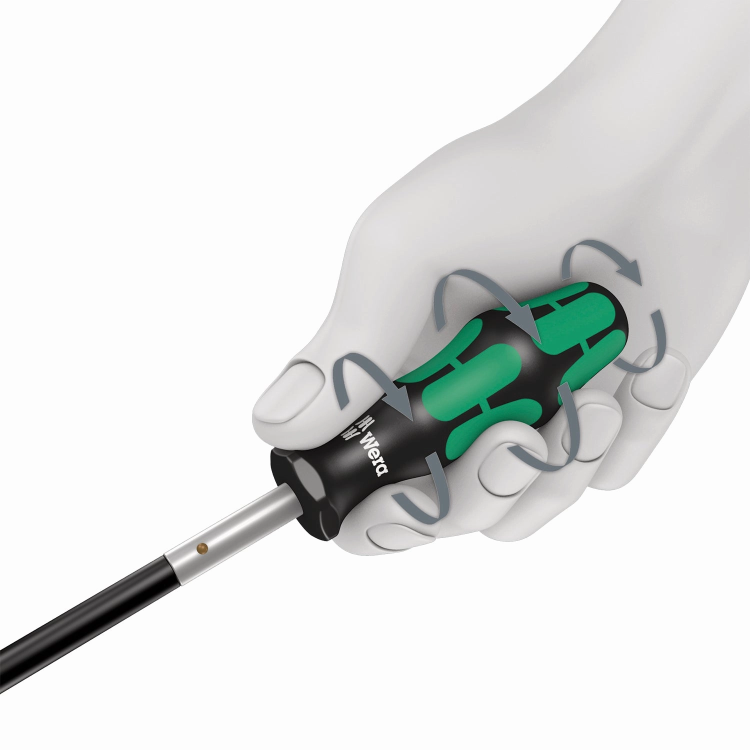 Wera 391 Hose clamp screwdriver, 7 x 167 mm