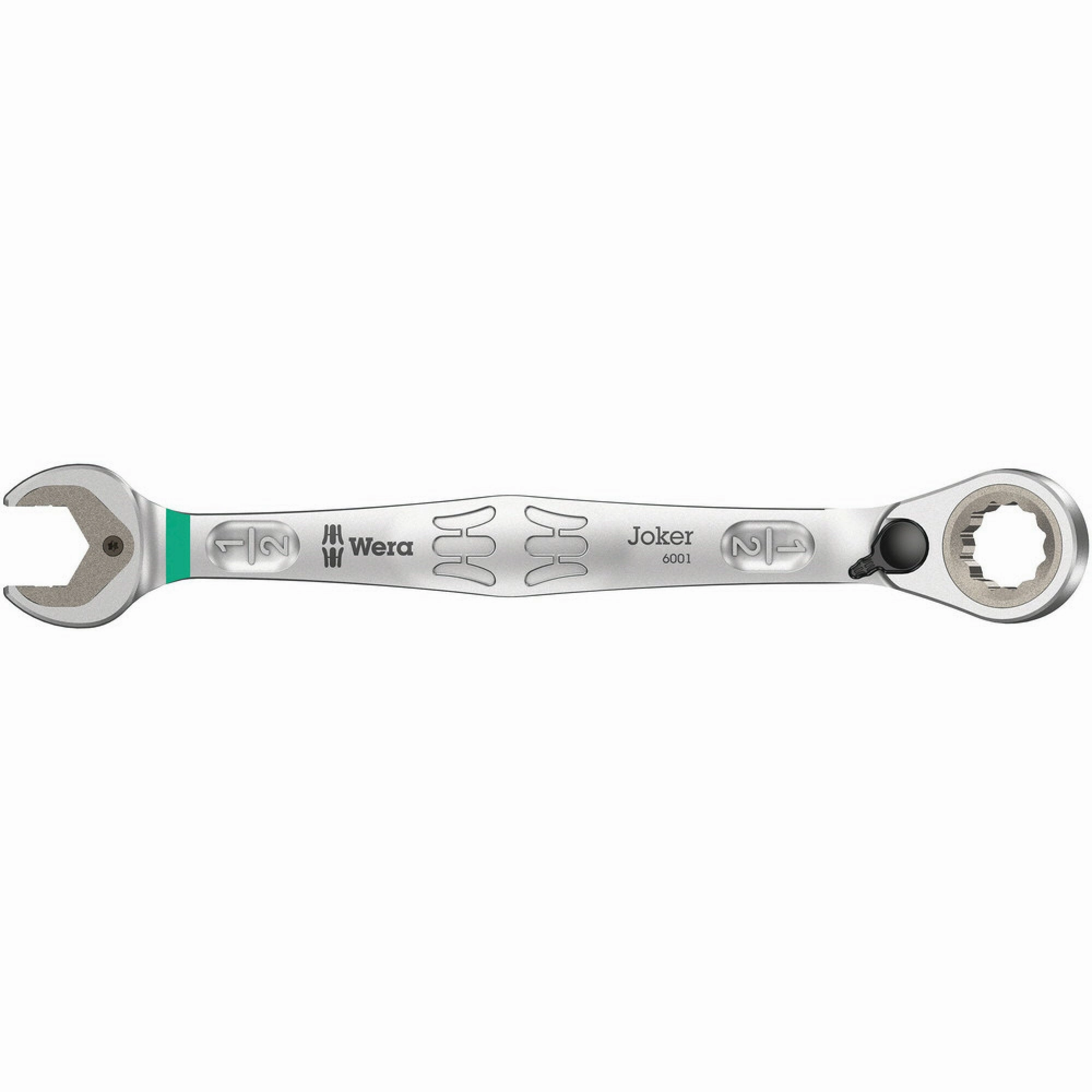 Wera 6001 Joker Switch Ratcheting combination wrenches, with switch lever, imperial, 1/2" x 171 mm