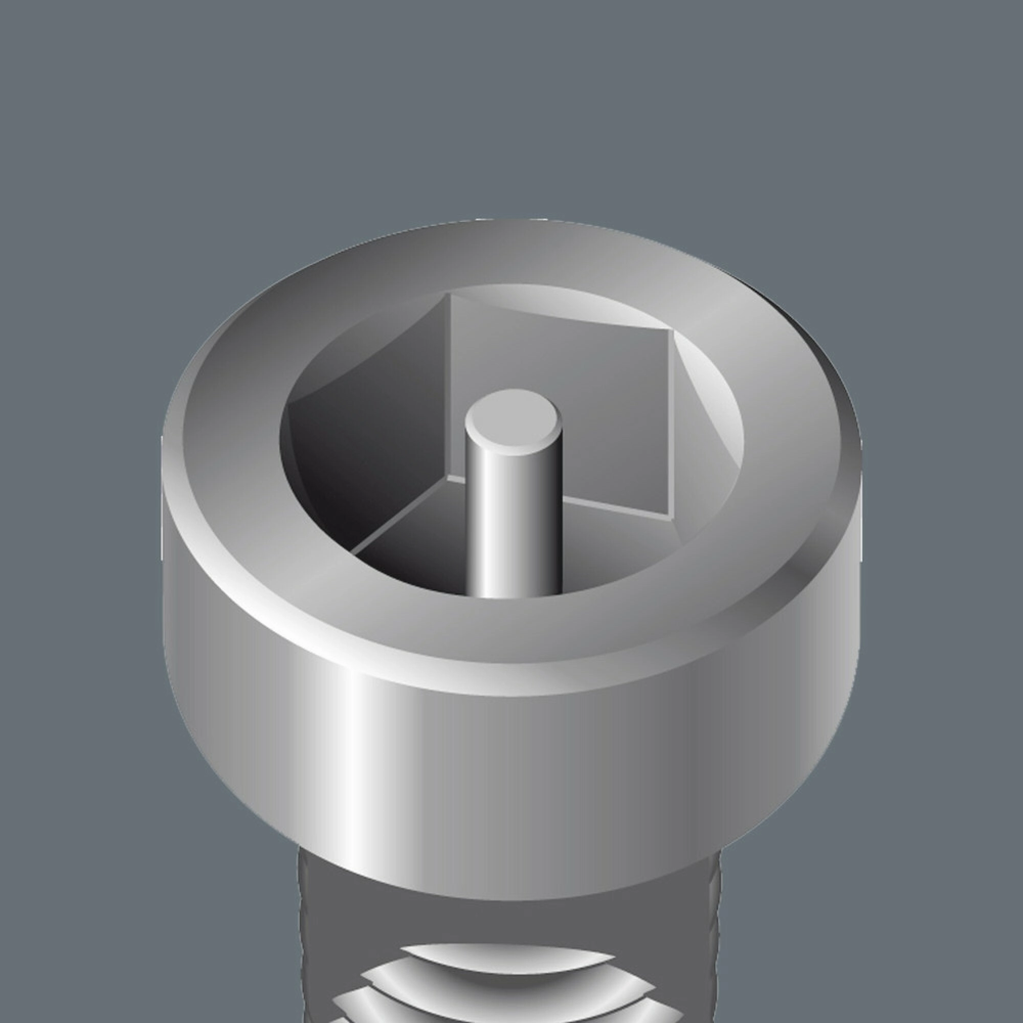 Wera 840/1 Z Tamper-proof Hex-Plus BO bits, 3 x 25 mm