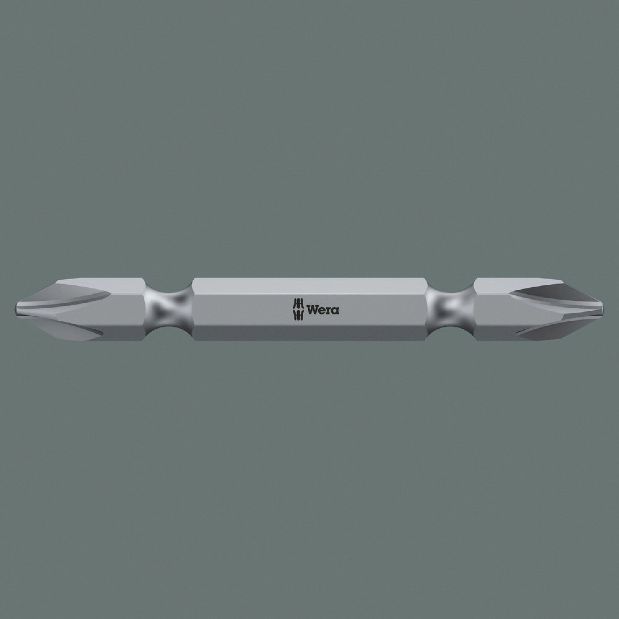 Wera 851/23 double-ended bits for Phillips screws, PH 2 x 65 mm