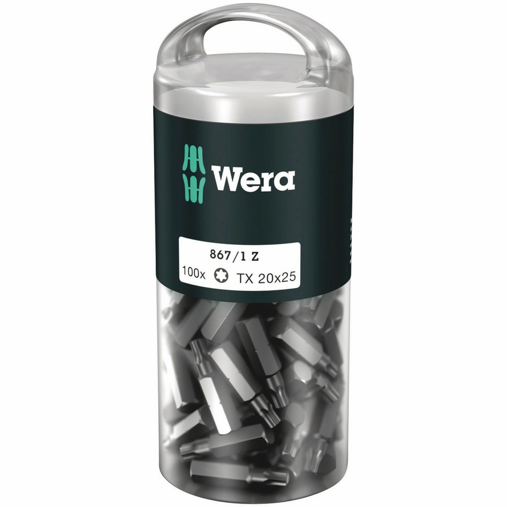 Wera 867/1 TORX DIY 100, TX 20 x 25 mm, 100 pieces