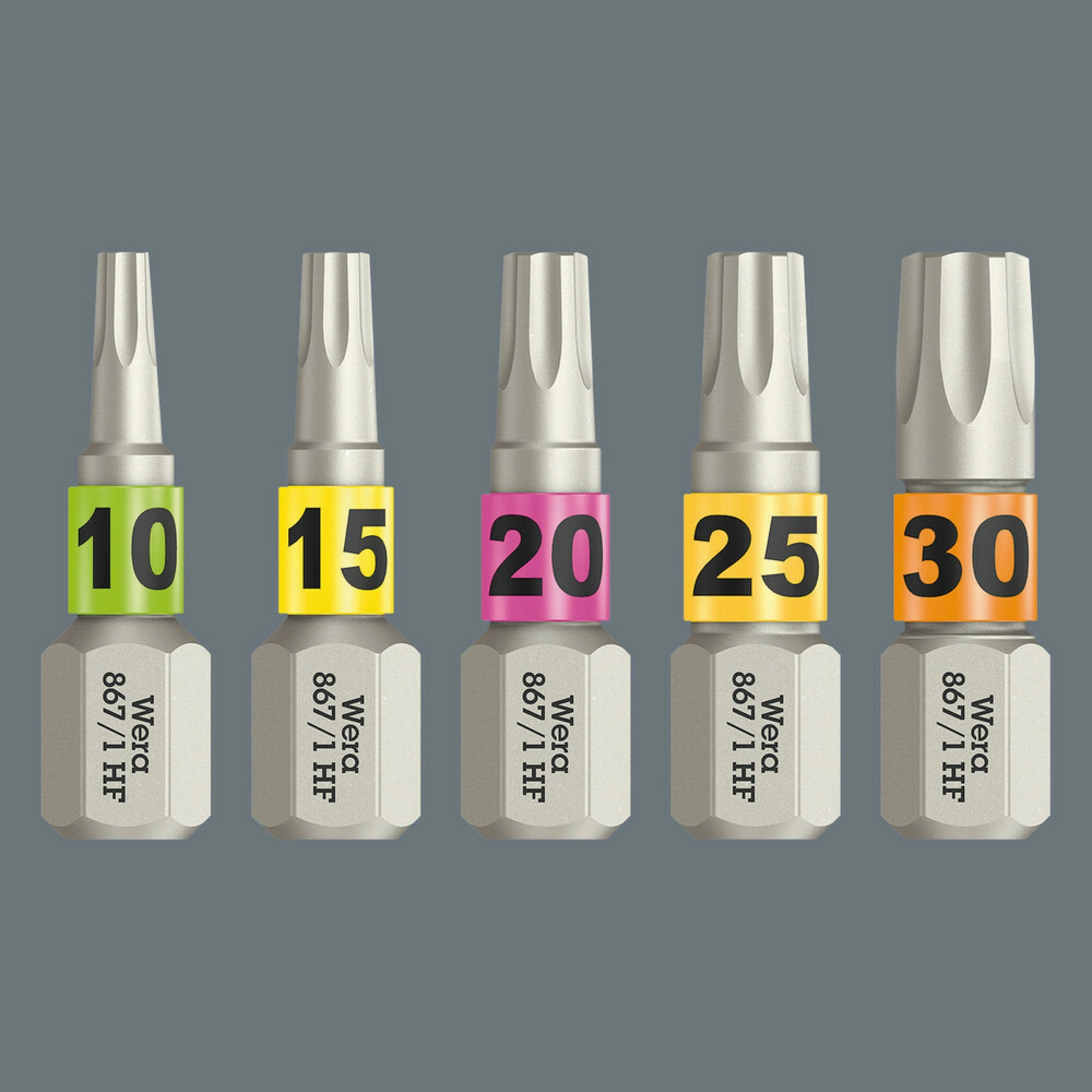 Wera 867/1 TORX HF Bits with holding function, TX 20 x 25 mm