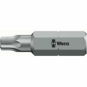 Wera 867/1 Z TORX BO bits with bore hole, TX 15 x 25 mm