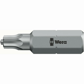 Wera 867/1 ZA TORX bits with central pin, TX 30 x 25 mm