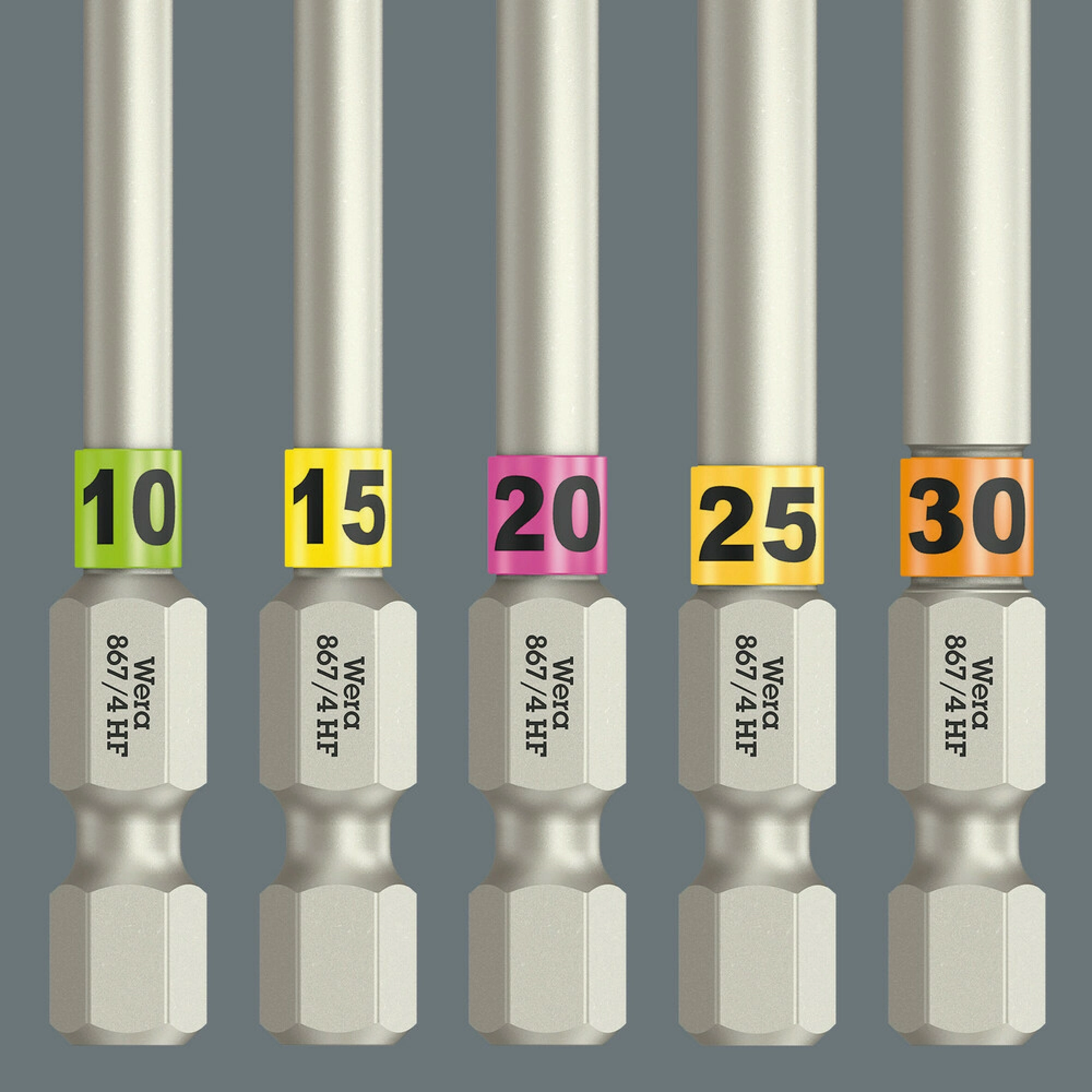 Wera 867/4 TORX HF Bits with holding function, TX 15 x 50 mm