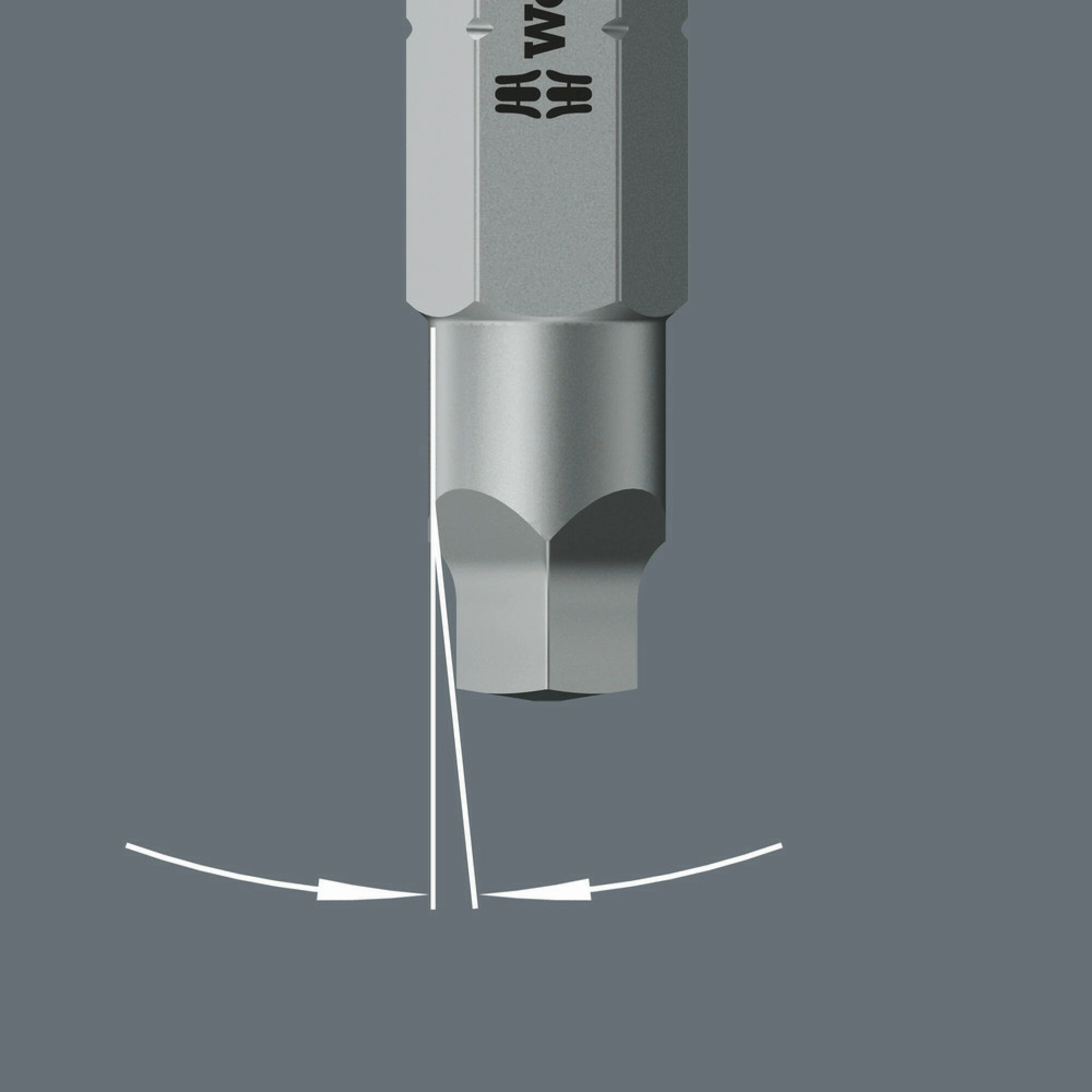 Wera 868/1 V Square-Plus bits, # 1 x 25 mm
