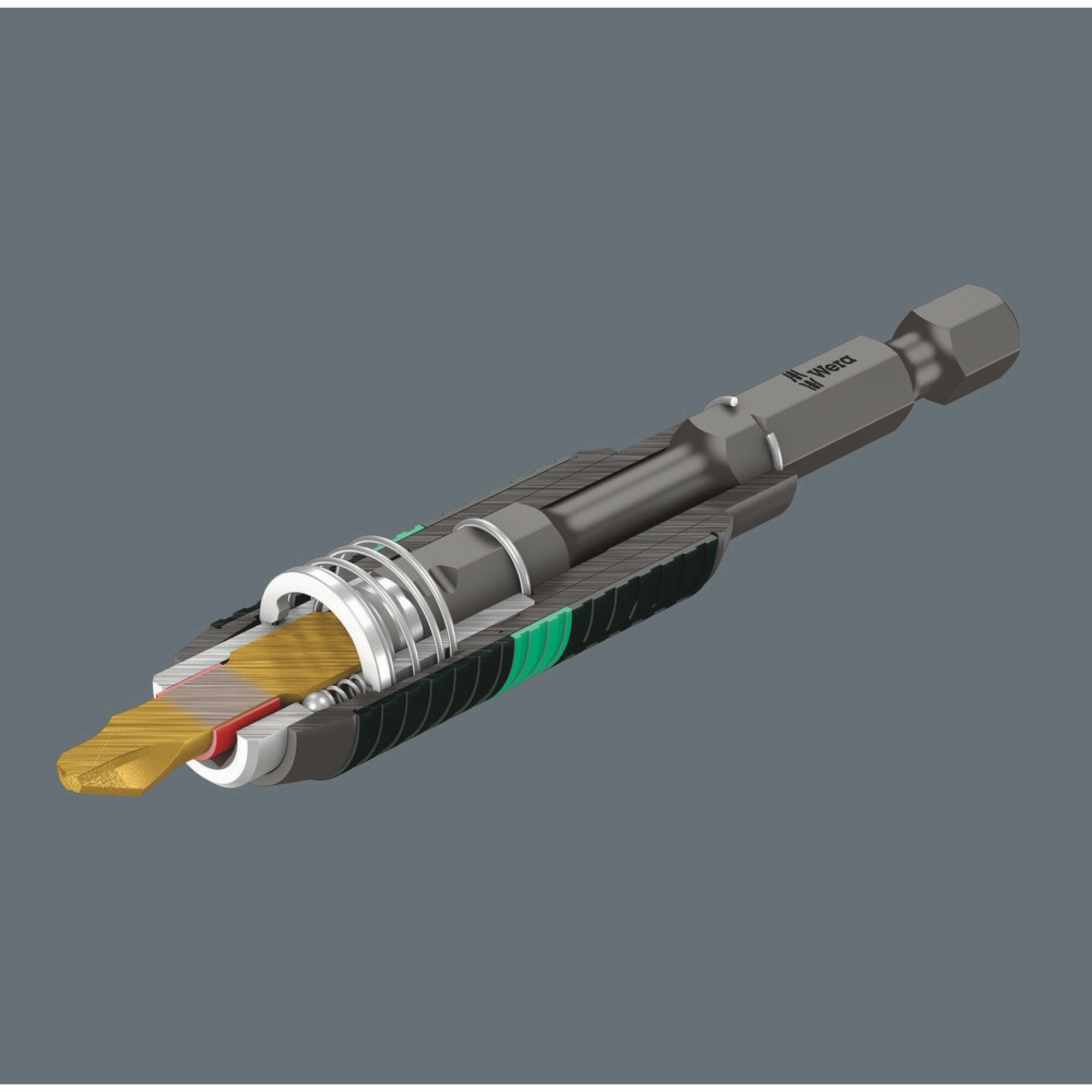 Wera 868/4 BTZ Square-Plus bits, # 1 x 50 mm