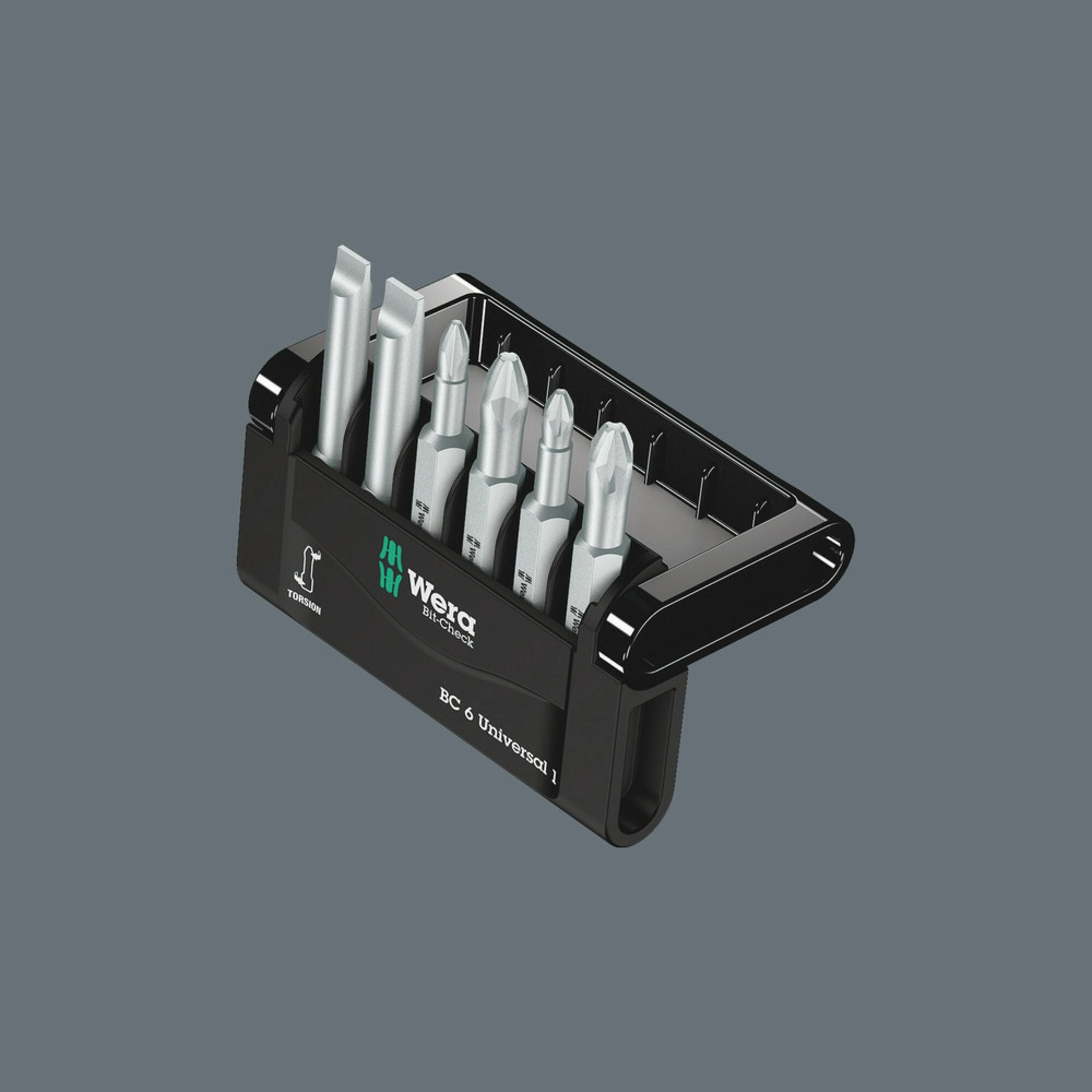 Wera Bit-Check 6 Universal 1 SB, 6 pieces