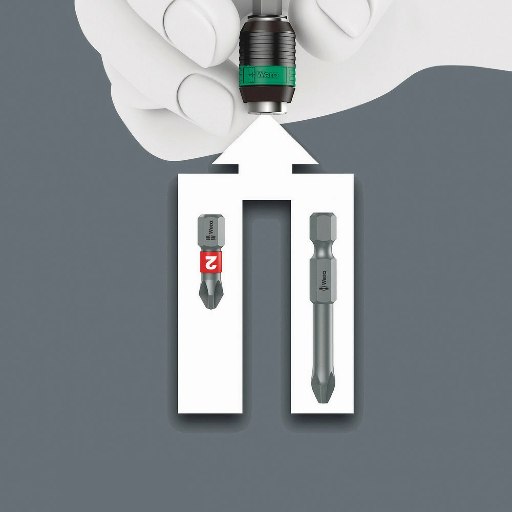 Wera Bit-Check 7 PZ BiTorsion 1, 7 pieces