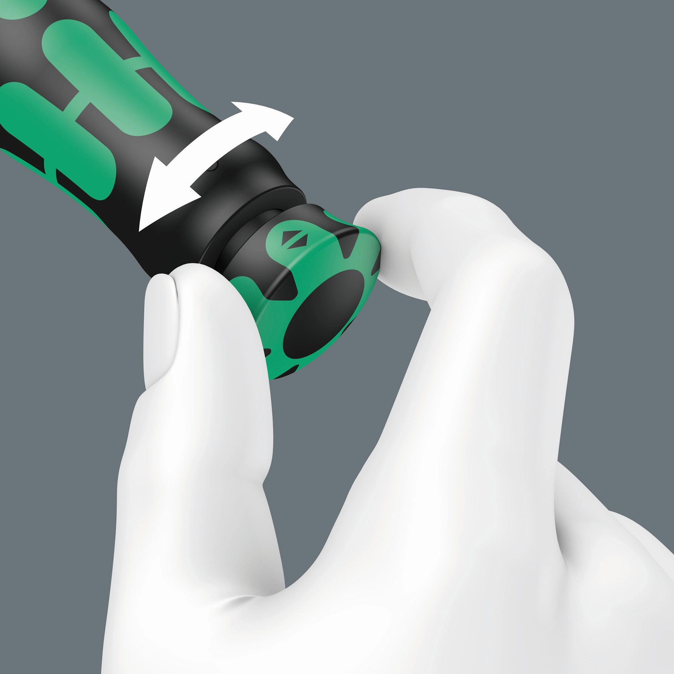 Wera Click-Torque Lock A 5 Torque wrench, adjustable, Torque Lock function, reversible ratchet, clockwise torque operation, 2.5-25 Nm