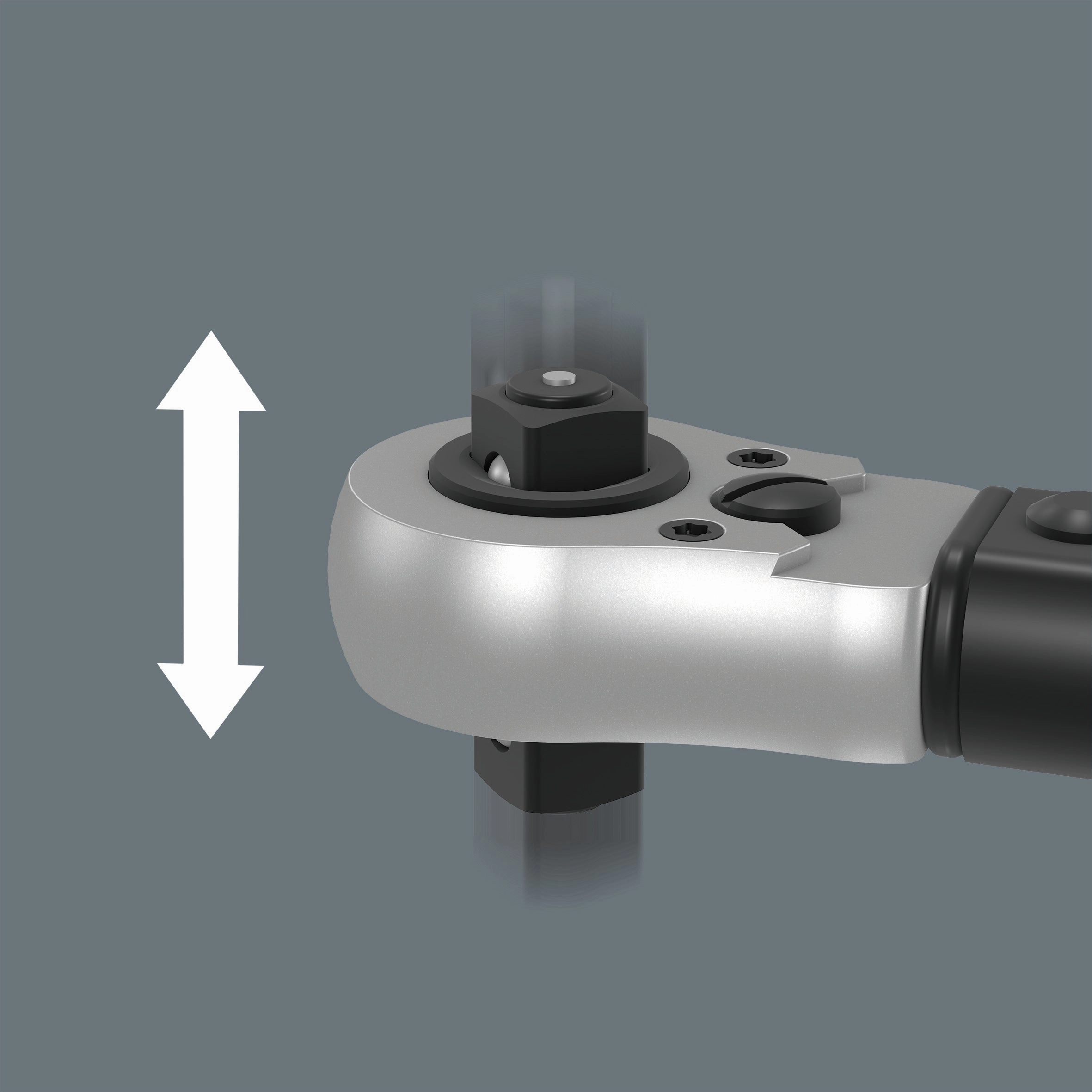 Wera Click-Torque Lock C 3 R/L Torque wrench, adjustable, Torque function, square head insert (1/2"), clockwise/counterclockwise torque operation, 40-200 Nm