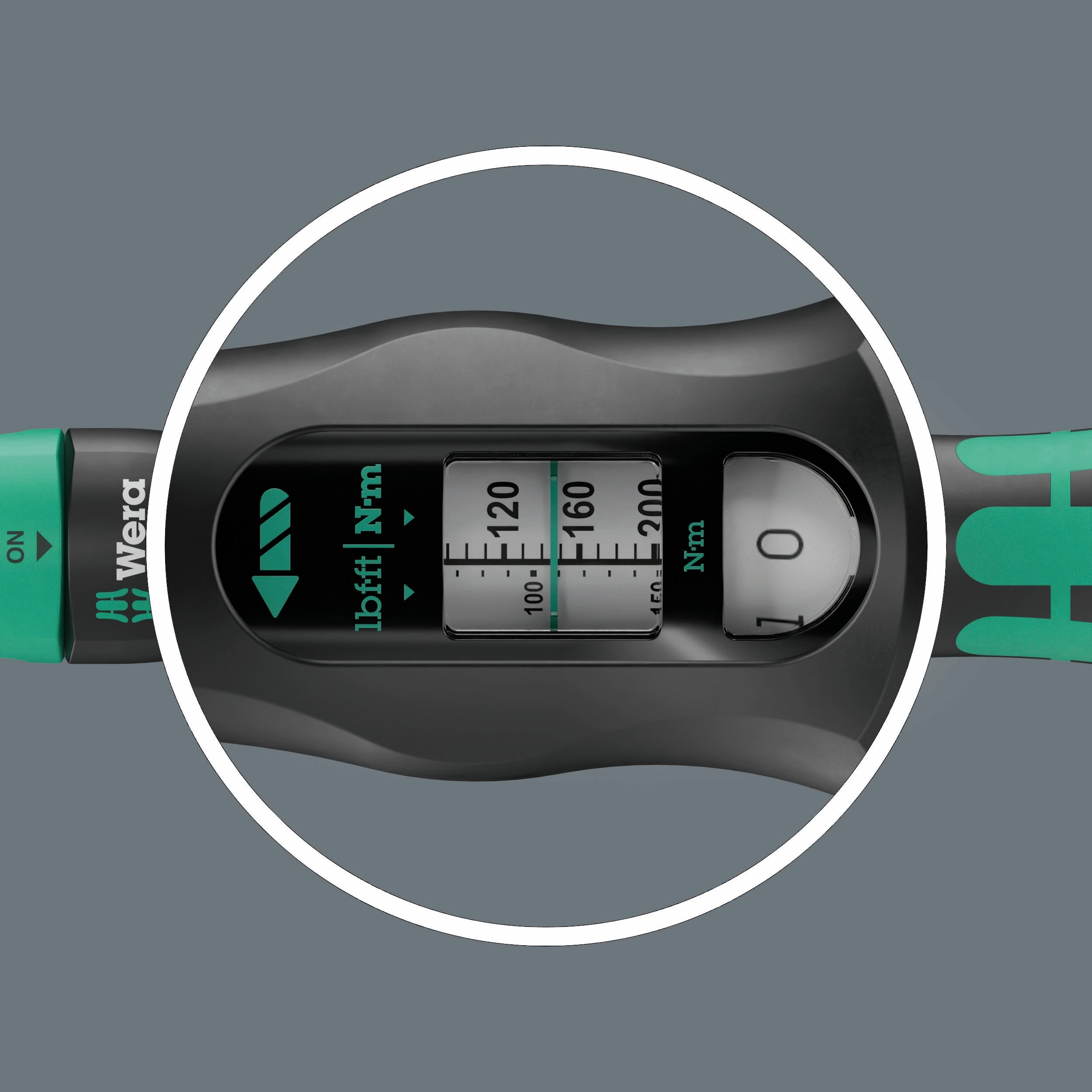 Wera Click-Torque Lock C 3 Torque wrench, adjustable, reversible ratchet, Torque Lock function, 40-200 Nm