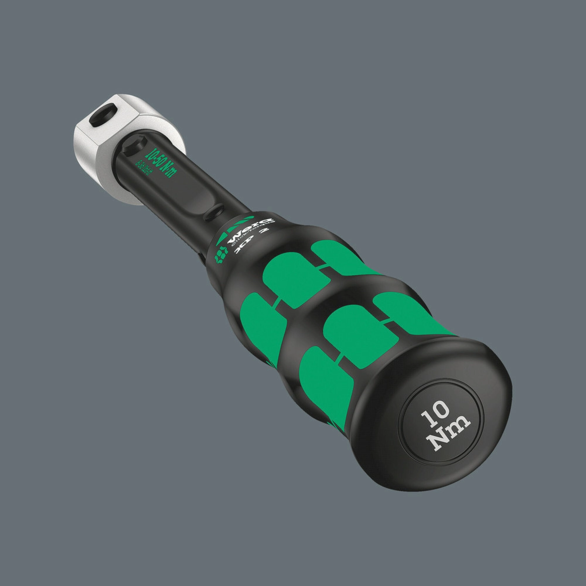 Wera Click-Torque XP 2 pre-set adjustable torque wrench for insert tools, 10-50 Nm, 10 Nm, 9x12 x 10.0 Nm x 10-50 Nm
