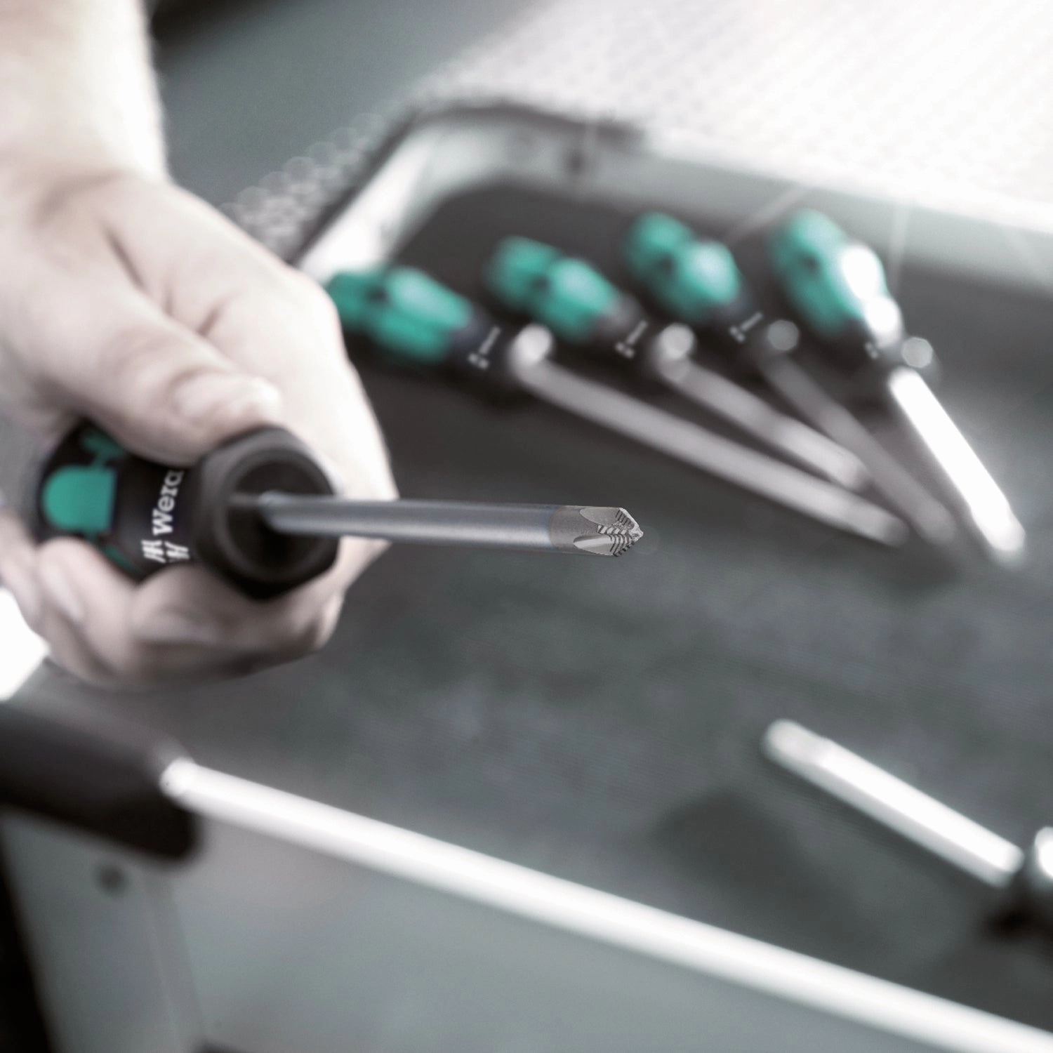 Wera Kraftform 300/7 set 2 Screwdriver set Kraftform Plus, 7 pieces