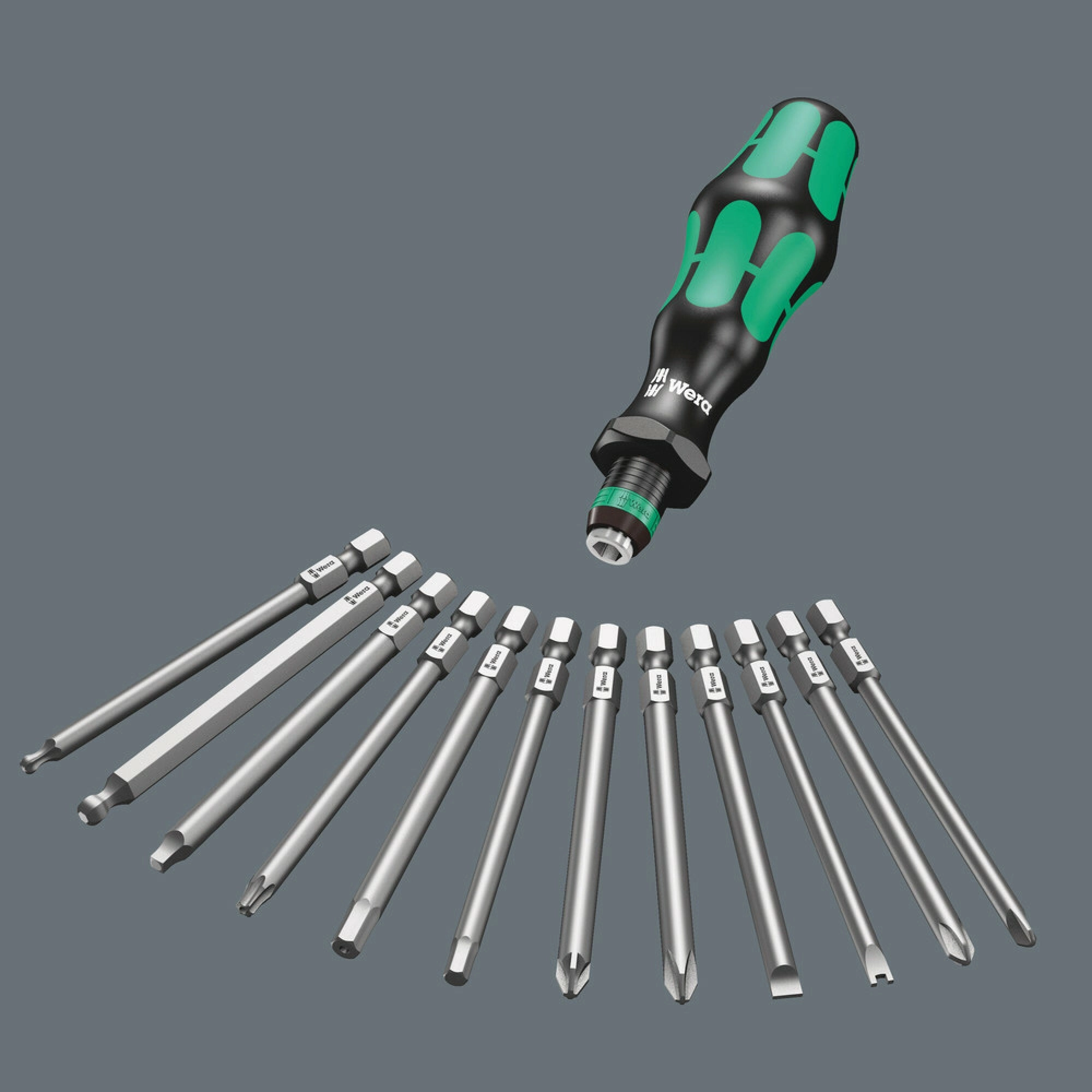 Wera Kraftform Kompakt 60, 17 pieces